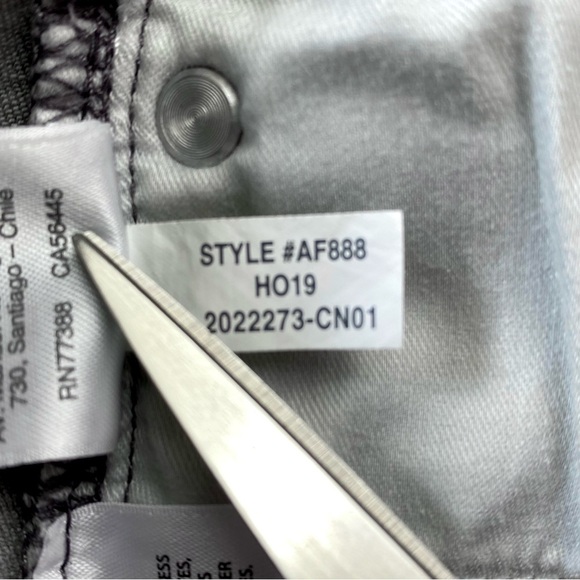 J. CREW Point Sur Hightower Skinny Jean w/Ankle Zippers Smoke Wash Size 25 (EUC) - Picture 11 of 12